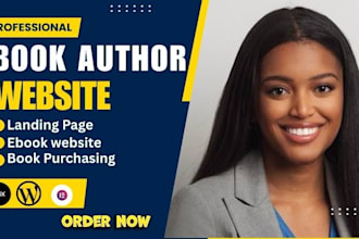 author website, book author website, business website, book website