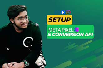 setup facebook pixel, conversion API and ga4 ecommerce tracking
