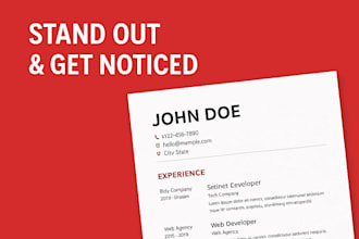 improve your CV, resume, or cover letter
