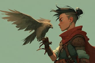 dnd character art and dnd character art