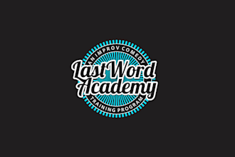 design academic comedy festival logo