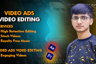 do professional video editing in facebook adds and youtube