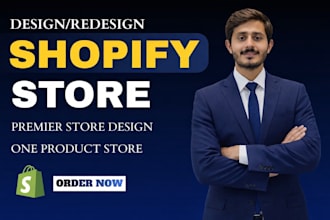 do shopify store design redesign, shopify website desig, dropshipping store