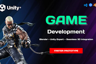 do unity game development and bug fix