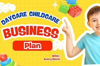 write daycare childcare business plans financial plan preschool kindergarten sba