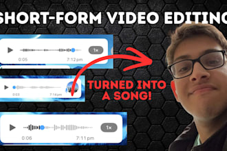 edit short form content into engaging comedic skits