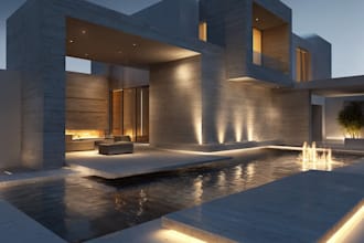 do lighting design interior and exterior architectural