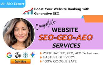 rank your website with SEO, GEO, and aeo in google, gemini, chatgpt