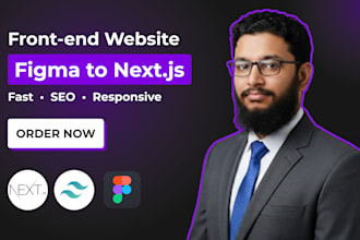 convert figma to next js figma to react js responsive website with tailwindcss