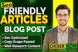 do SEO article writing, blog writing and content writing