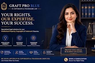 be your lawyer in IP, copyrights and trademark disputes