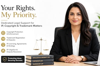 be your lawyer in IP, copyrights and trademark disputes