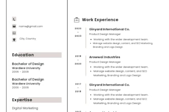 create an ats friendly resume
