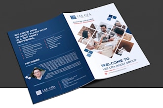 design a professional magazine, catalog, brochure, annual report, or booklet