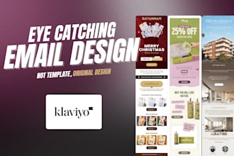 design dtc style klaviyo email templates