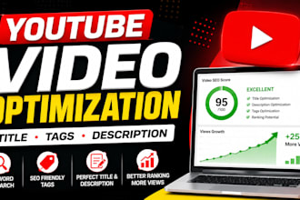 optimize your youtube videos with SEO and keyword research