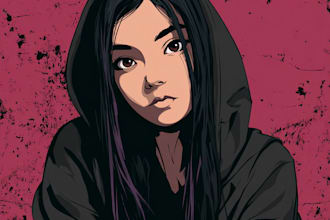 illustrate anything with vector anime style for your brand