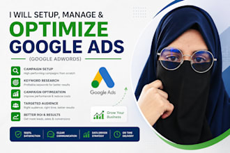 setup manage optimize google ads  adwords