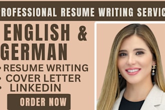 write and upgrade your resume, CV and cover letter