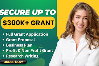 research grant opportunities and write a professional grant proposal
