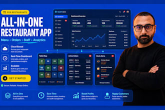 build and customize restaurant management application