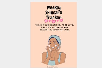make a personalized skincare routine tracker for you