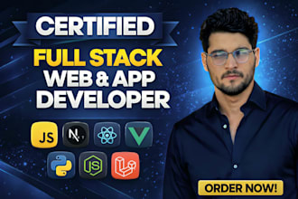 be your full stack web and app developer, deployment, figma to code