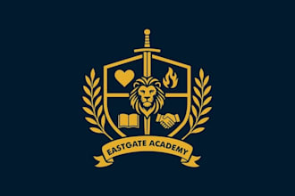 design a modern education learning logo