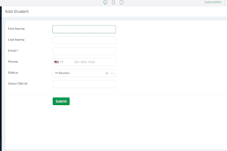 create custom apps by zoho creator to automate your business processes
