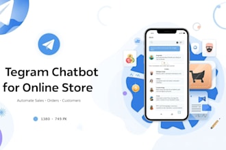 create a telegram chatbot for your online store