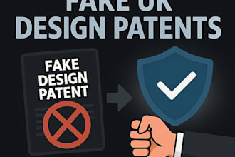 take down fake UK design patents to protect your amazon business