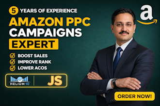 manage and optimize amazon ads campaign or amazon PPC campaign