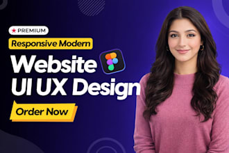 do figma website design, website UI UX design, figma design, website ui