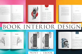 do print ready book formatting ebook and paperback layout