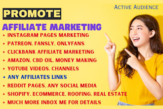 promote affiliate marketing link , clickbank, social media