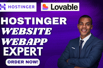 be your hostinger horizon website, web app expert hostinger ai web app lovable