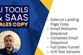 write ai tools and saas copy