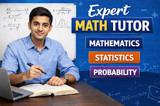 tutor engineering statistics, discrete math, probability, calculus 1, 2, 3