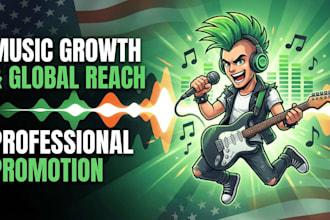 do USA music promotion, spotify music promotion