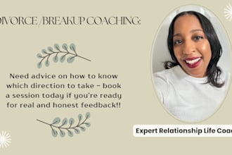 help you gain divorce or break up clarity coaching