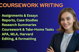 urgent research and write coursework papers from scratch