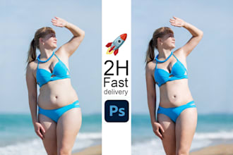 slim and reshape your body in photoshop