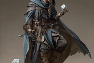 dnd character art and dnd character art