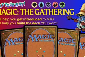 help you get introduced to magic the gathering and how to play your way