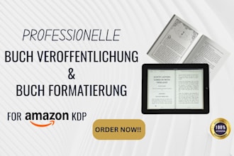 do amazon KDP buchveroeffentlichung, kindle publishing, KDP formatierung