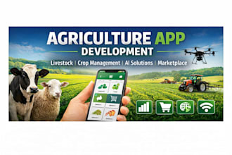 build agriculture app, livestock management app, farmer marketplace app