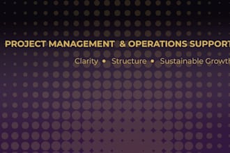 provide project planning and workflow buildout