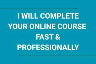 urgent help you to complete your online course quizze nd assignent