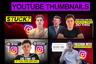 high CTR youtube thumbnail design for more clicks