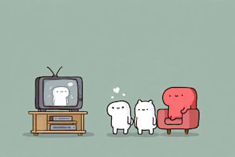 draw cute, simple and funny cartoon